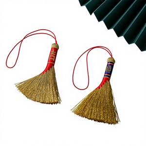<span class=keywords><strong>Frange</strong></span> à pampilles en fil doré pour sachets, coques de téléphone, pendentifs, décoration intérieure et accessoires vestimentaires - Product Image 2