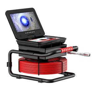 Cámara de Inspección de Tuberías Autonivelante de 30m, Endoscopio de Drenaje y Alcantarillado con Pantalla IPS de 10 Pulgadas y 1080P, Grabadora DVR, Cable de 5mm y Contador de Metros - Product Image 2