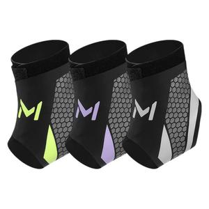 Soporte de Tobillo de Nailon <span class=keywords><strong>con</strong></span> Logotipo Personalizado, Soporte de Tobillo Abierto <span class=keywords><strong>con</strong></span> Correas de Compresión para Fútbol y Running - Product Image 2