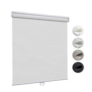 Stores à rouleau motorisés en polyester <span class=keywords><strong>occultant</strong></span> pour fenêtre avec technique simple - Product Image 3