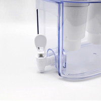 Distributeur d'eau alcaline pour comptoir, grande capacité, eau alcaline mineralisée, sans BPA, 288 filtres