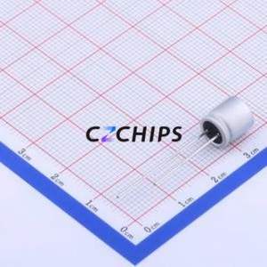 Condensador Sólido 8221LCM0809E2RR00O, Componente de Orificio Pasante (THT), D8xL9mm 220uF 20% 16V 4.1A100kHz - Product Image 2