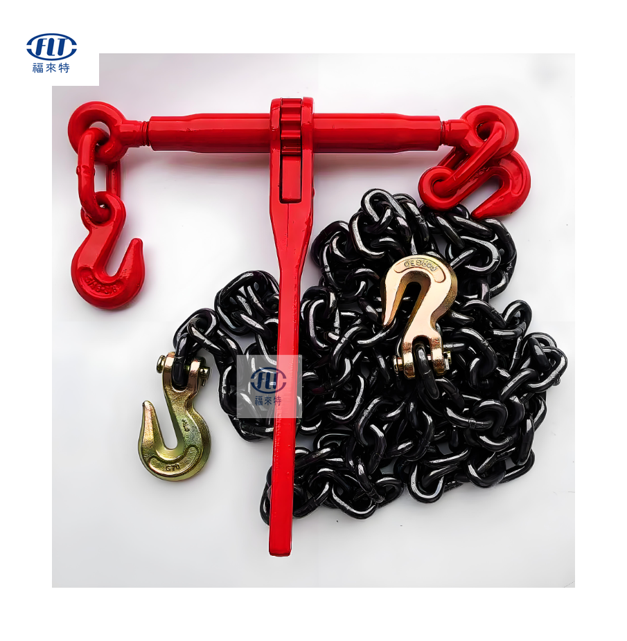 Clamps Heavy Duty 2-Pack Container Chain Bridle Hooks With Butterfly Clamps - Heavy Shipping Container Accessories