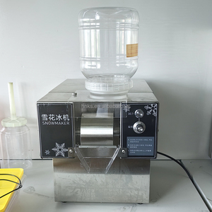 Petit fest koreanische bing <span class=keywords><strong>su</strong></span> tourner une machine à flocons de neige nouilles bingsu neige rasée fabricant de flocons de glace dessert faisant la machine - Product Image 3