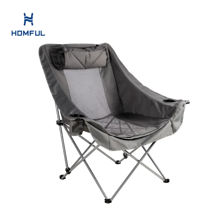 HOMFUL Outdoor Factory Venda Direta Nova Portátil Camping Cadeira Dobrável Para Adultos