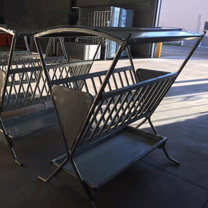 Foin rond en acier Mangeoire lente pour bovins et chevaux alpagas, moutons - Product Image 6