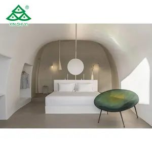 Mobiliário do quarto do hotel do feriado do design simples inclui uma casa de dormir branca muitos tipos de quartos do hotel disponíveis personalizado
