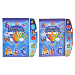 Libro de Audio Interactivo para Niños, Libro de Sonidos Educativos Tempranos con el Alfabeto ABC, Juguete de Aprendizaje para Niños Pequeños - Product Image 1