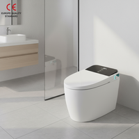 Nouvelle arrivée CE Toilette intelligente monobloc autonettoyante avec bidet électrique intelligent, commande vocale par application mobile