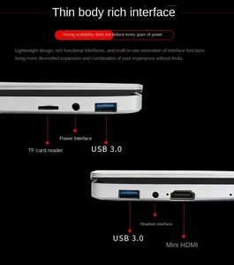 แบตเตอรี่ขนาดใหญ่ 4000mAH แล็ปท็อปคอมพิวเตอร์ 1920*1080 หน้าจอ 15.6 นิ้ว พร้อมแท่นวางสำหรับคอมพิวเตอร์แล็ปท็อป - Product Image 6
