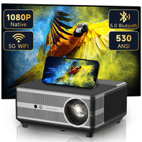 Rigal RD-836A Antipoussière Android WIFI Projecteurs professionnels Équipements de présentation Projecteurs intelligents 4k fermés pour TV Home Cinéma