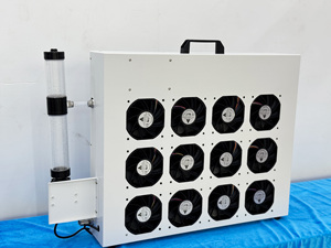 Radiator Pendingin Air Portabel M2 12KW Solusi Pendinginan Rumah Mendukung 2 Asic Miner Antminer S21hydro S19Hyd Whatsminer M63S - Product Image 3