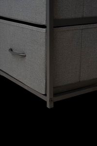 8 Drawer Fabric Dresser Freestanding MDF Storage Cabinet <b>For</b> Bedroom Organization - Product Image 2