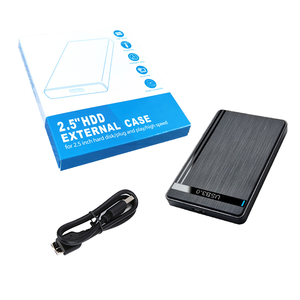 Caja Externa Portátil para Disco Duro de 2.5 Pulgadas Tipo-C, Diseño de Panel Cepillado, Función de Reposo Inteligente, Transmisión de Alta Velocidad - Product Image 4