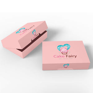 Top Sales Cute Cupcake Packaging Box Donut Dessert Pastry Paper Box For Bakery