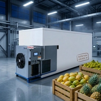 Warmtepomp fruitdroogmachine voor commercieel gebruik in de Zuid-Amerikaanse voedselverwerking