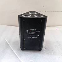 Projecteur PAR LED sans fil 3*12W 6-en-1 à batterie, 6000K, DMX512/Contrôle Automatique/Vocal, IP20, pour Éclairage Scène et Discothèque - Vente Directe Usine