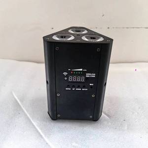 Projecteur PAR LED sans fil 3*12W 6-en-1 à batterie, 6000K, DMX512/Contrôle Automatique/Vocal, IP20, pour Éclairage Scène et Discothèque - Vente Directe Usine - Product Image 3