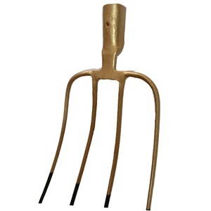 Outils <span class=keywords><strong>à</strong></span> main de jardinage soudés en acier au carbone 4T-Pelle agricole et <span class=keywords><strong>fourche</strong></span> <span class=keywords><strong>à</strong></span> creuser pour le jardin - Product Image 3
