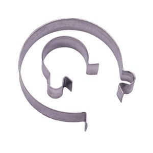 Traitement de pliage de tôle en acier inoxydable de précision personnalisé par OEM Petites pièces d'estampage avec pince <span class=keywords><strong>à</strong></span> <span class=keywords><strong>ressort</strong></span> <span class=keywords><strong>à</strong></span> lames de style spirale - Product Image 2