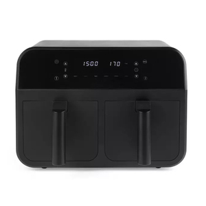 Commercio all'ingrosso 2 cestini tedesco <span class=keywords><strong>Cres</strong></span> doppia friggitrice ad aria Fritoz elettrico Smart Dual 6L 8L 9L forno digitale friggitrice ad aria digitale - Product Image 6