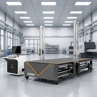 Machine de découpe automatique à fil chaud CNC pour mousse EPS EPE XPS avec moteur, zone de travail 1300x3000, facile à utiliser pour la sculpture 3D