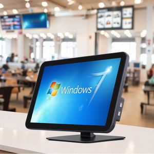 15 inch Máy tính để bàn tất cả trong một POS POS hệ thống tiền mặt đăng ký màn hình cảm ứng POS quán cà phê phần mềm cho hệ thống bán lẻ - Product Image 1