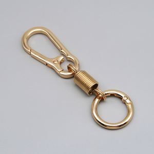Mousquetons universels en alliage de zinc écologiques pour sacs à dos, porte-clés promotionnels, porte-clés de voiture, vente en gros pour adultes et entreprises - Product Image 3