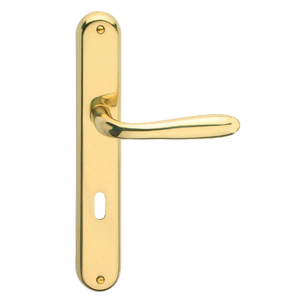 ด้ามจับ 'ดรอป' พร้อมแผ่นซาตินโครเมี่ยม-ระยะตรงกลาง70มม. - Product Image 1