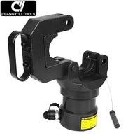 Outils de sertissage hydrauliques FYQ-1000, sertisseuse de câbles, tête de sertissage fendue, 400-1000 mm, course de 28 mm, sortie 55T, NOIR
