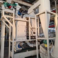 Ensemble complet d'équipements de traitement par pyrolyse et carbonisation pour panneaux solaires et modules photovoltaïques usagés