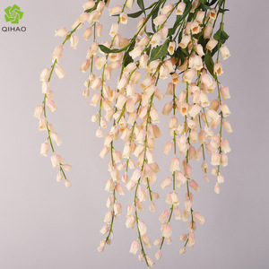 Campanas de Jardín Artificiales, Flores de Seda de Plástico, Alta Simulación, Decoración para Bodas y Hogar, QH-56025 - Product Image 5