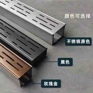 Bandeja de drenaje de acero inoxidable 304 316 personalizada para drenaje de ranura invisible, lavadero, patio de villa y acera - Product Image 3