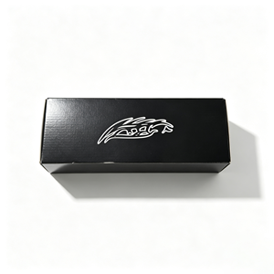 2026 Wholesale Large Black Cardboard Paper <b>Mailing</b> Apparel <b>Box</b> Custom Logo Printed Corrugated Shipping Packaging <b>Box</b> - Product Image 4