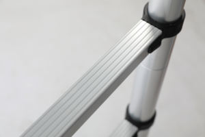 บันไดพับได้ขายดีจากโรงงาน บันไดอลูมิเนียมยืดหดได้ 3.2 เมตร สำหรับใช้ในครัวเรือน มาตรฐาน EN131 - Product Image 4