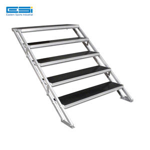 Escenario de aluminio portátil duradero con superficie antideslizante Diseño de montaje fácil ESI para pantallas de truss - Product Image 5