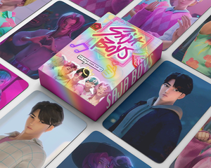 Offerta Speciale: 55 Pezzi <span class=keywords><strong>Kpop</strong></span> Demon Hunter, Carte Fotografiche Cartoon <span class=keywords><strong>Kpop</strong></span> Sajaboys, Collezione Regalo per Negozi <span class=keywords><strong>Kpop</strong></span> - Product Image 2