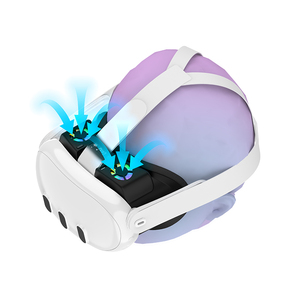 <span class=keywords><strong>Masque</strong></span> de dissipation thermique de casque HBV-555 avec refroidisseur pour Meta Quest 3 VR blackout RGB ventilateur de refroidissement <span class=keywords><strong>masque</strong></span> pour les yeux pour <span class=keywords><strong>Oculus</strong></span> Quest3 - Product Image 5