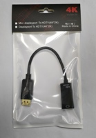 Plug & Play DP HDTV-kabel 4K 30Hz PVC-mantel Folie Bidirectionele Adapter voor Laptop/PC/Monitor/Projector/DVD-speler Direct verzending