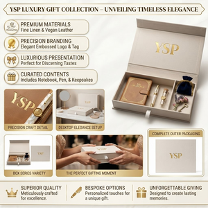 Scatola Magnetica Personalizzabile con Logo, Effetto Lino, Contenitore Rigido Premium con Nastro e Set di Cancelleria per Ordini all'Ingrosso - Product Image 1