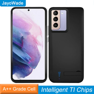 Funda Cargadora JayoWade Slim de 10000 mAh para <span class=keywords><strong>Samsung</strong></span> Galaxy <span class=keywords><strong>S21</strong></span> <span class=keywords><strong>Ultra</strong></span>, <span class=keywords><strong>S21</strong></span>, <span class=keywords><strong>S21</strong></span> Plus +, Carcasa con Batería, Banco de Energía - Product Image 1