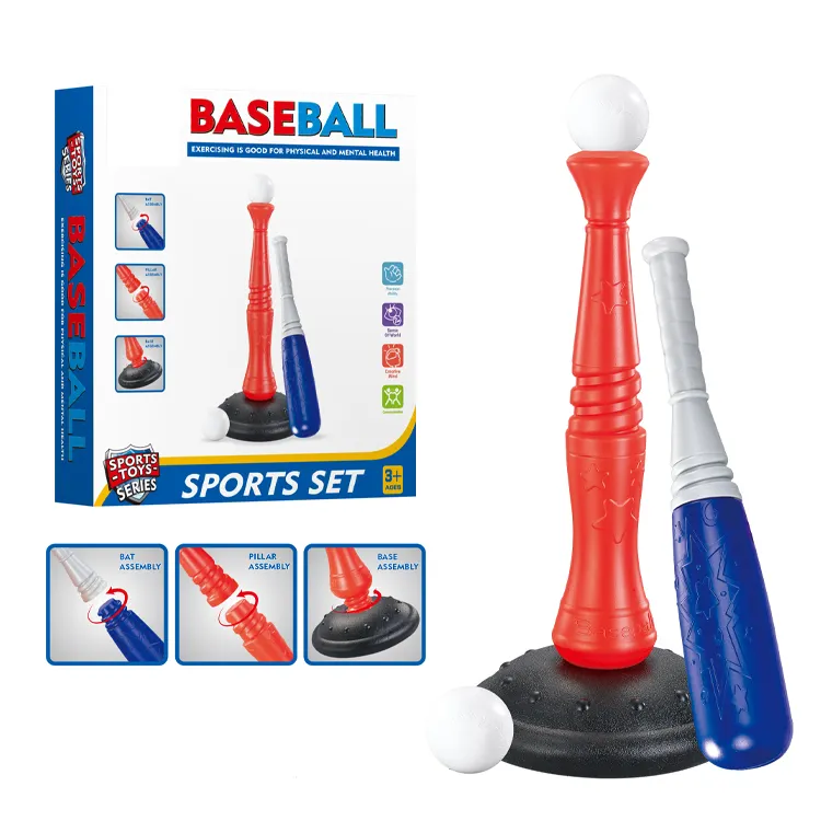 Giocattoli da gioco per interni ed esterni Set di palline da Baseball 2 in 1 per bambini