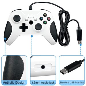 New USB <b>Wired</b> Gamepad Control for X-box ONE <b>Controller</b> Video Game Console Joypad Phone Joystick Gaming Accessories for PC/WINS - Product Image 2