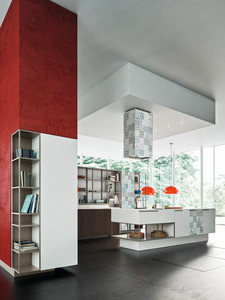 JINGSHUN <span class=keywords><strong>Mueble</strong></span> de Salón Moderno, Aparador con Estantes de Almacenamiento, Juego Completo de Muebles de <span class=keywords><strong>Cocina</strong></span> con Isla, Listo para Armar - Product Image 2