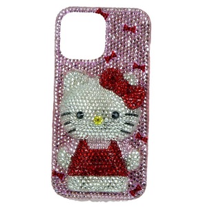 Cover Personalizzabile Carina Kawaii con Brillantini per iPhone 15 16 Pro, Custodia Rosa con Orsetto <span class=keywords><strong>di</strong></span> Cristallo, Antiurto in Silicone per Telefono Cellulare - Product Image 5