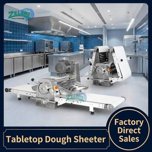 Machine à étaler la pâte de table professionnelle 450 mm à <span class=keywords><strong>prix</strong></span> <span class=keywords><strong>d</strong></span>'usine pour pizza et croissants - Product Image 2