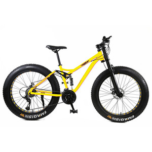 Vélo fat bike de 26 <span class=keywords><strong>pouces</strong></span>, vtt complet avec cadre de pneus larges - Product Image 4