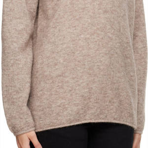 סוודר קשמיר איכותי לנשים לשנת 2025, דוגמת דמויות, צווארון וי, עבה, ארוך, עמיד בפני כדוריות, חם, קז'ואל, צמר חורפי - Product Image 4