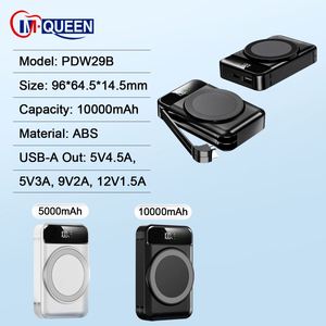 Mini Banco de Energía Inalámbrico Magnético de Carga Rápida con Cables, Batería Externa PD22.5W de 5000 mAh/10000 mAh, Tipo C - Product Image 2