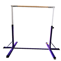 Barre horizontale d'entraînement de gymnastique portable et réglable pour enfants, en acier, pour l'entraînement en salle